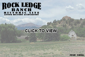 Rock Ledge Ranch 180 degree Panorama June 3, 2006